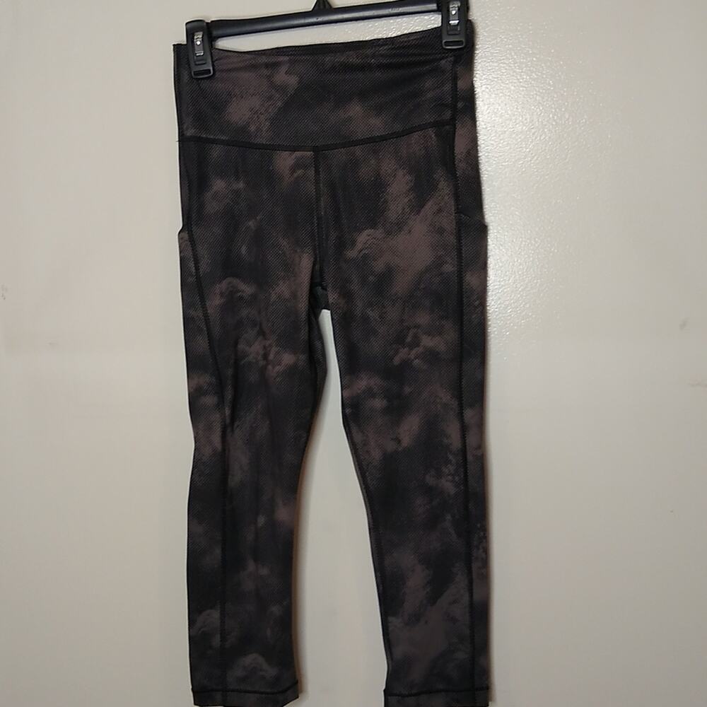 ATHLETA Women's Ultimate Stash Pocket Printed Capri - Small